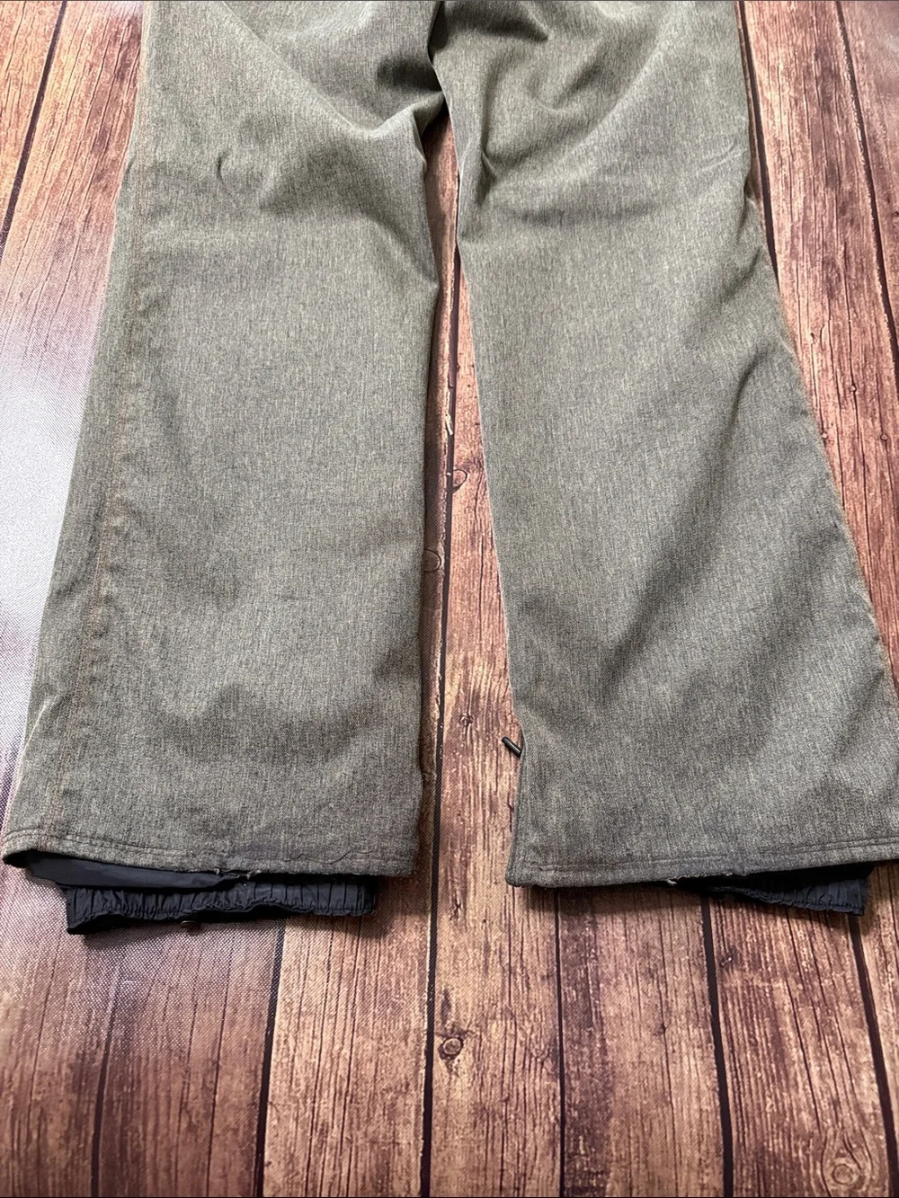 VOLCOM Grey Straight-Leg Snow Pants